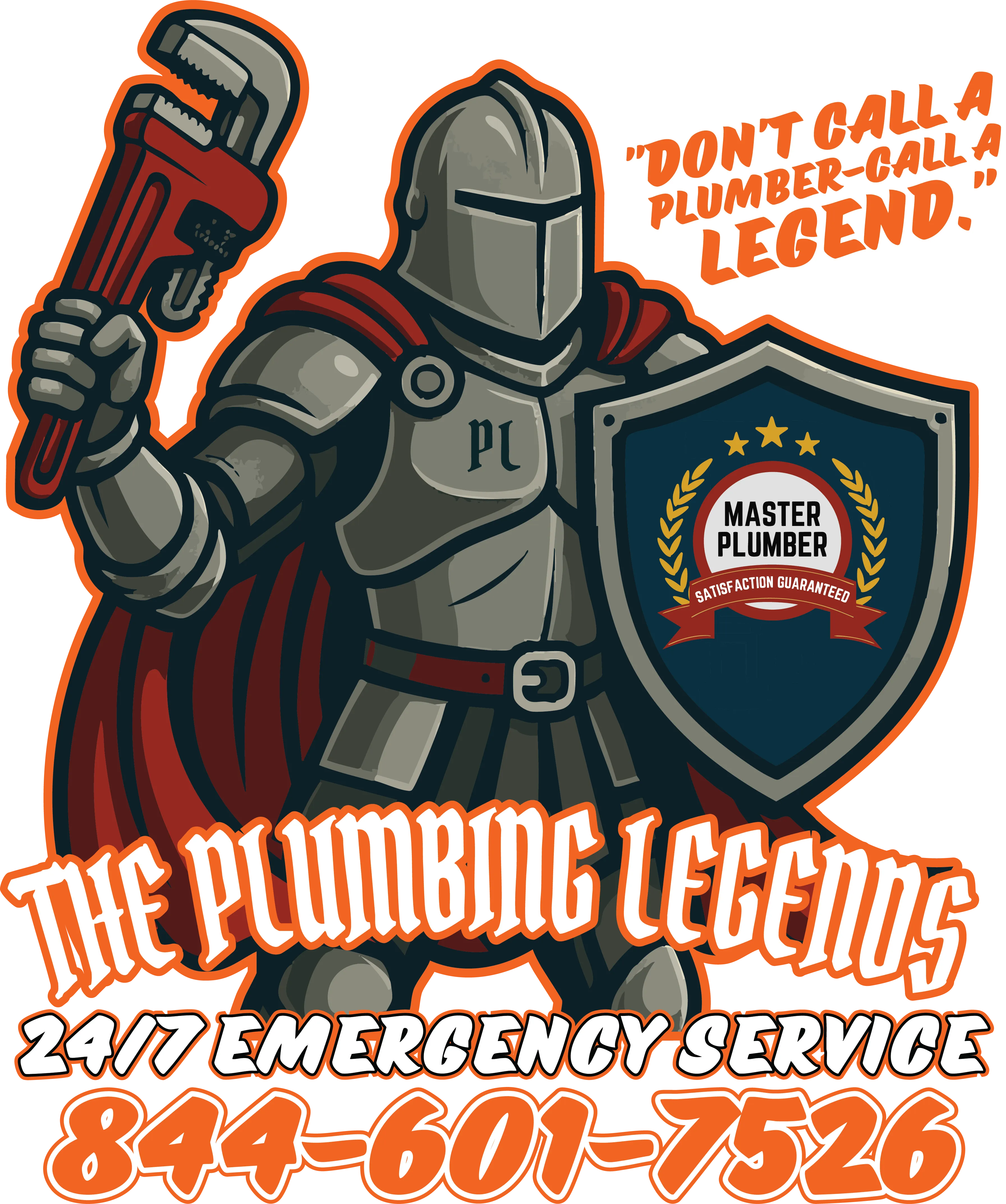 The Plumbing Legends logo